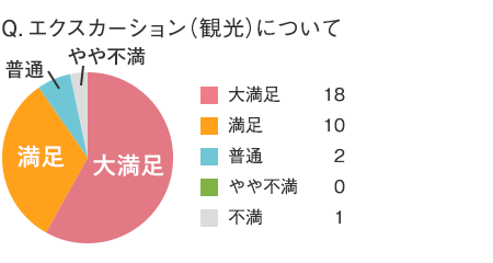 エクスカーション（観光）について